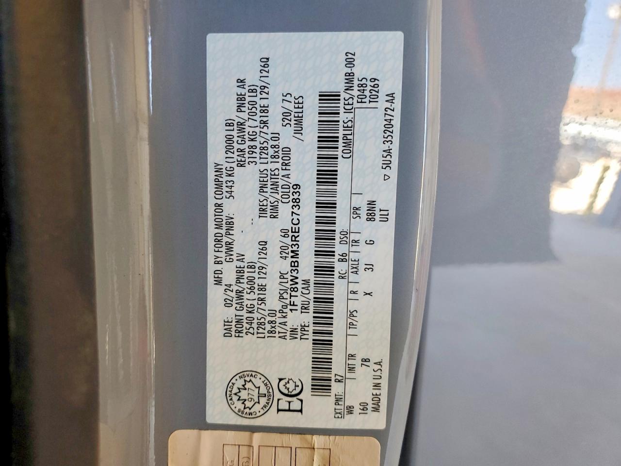 2024 FORD F350