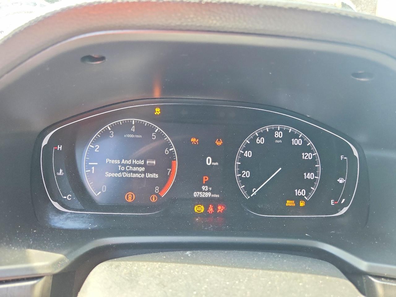 2021 HONDA ACCORD