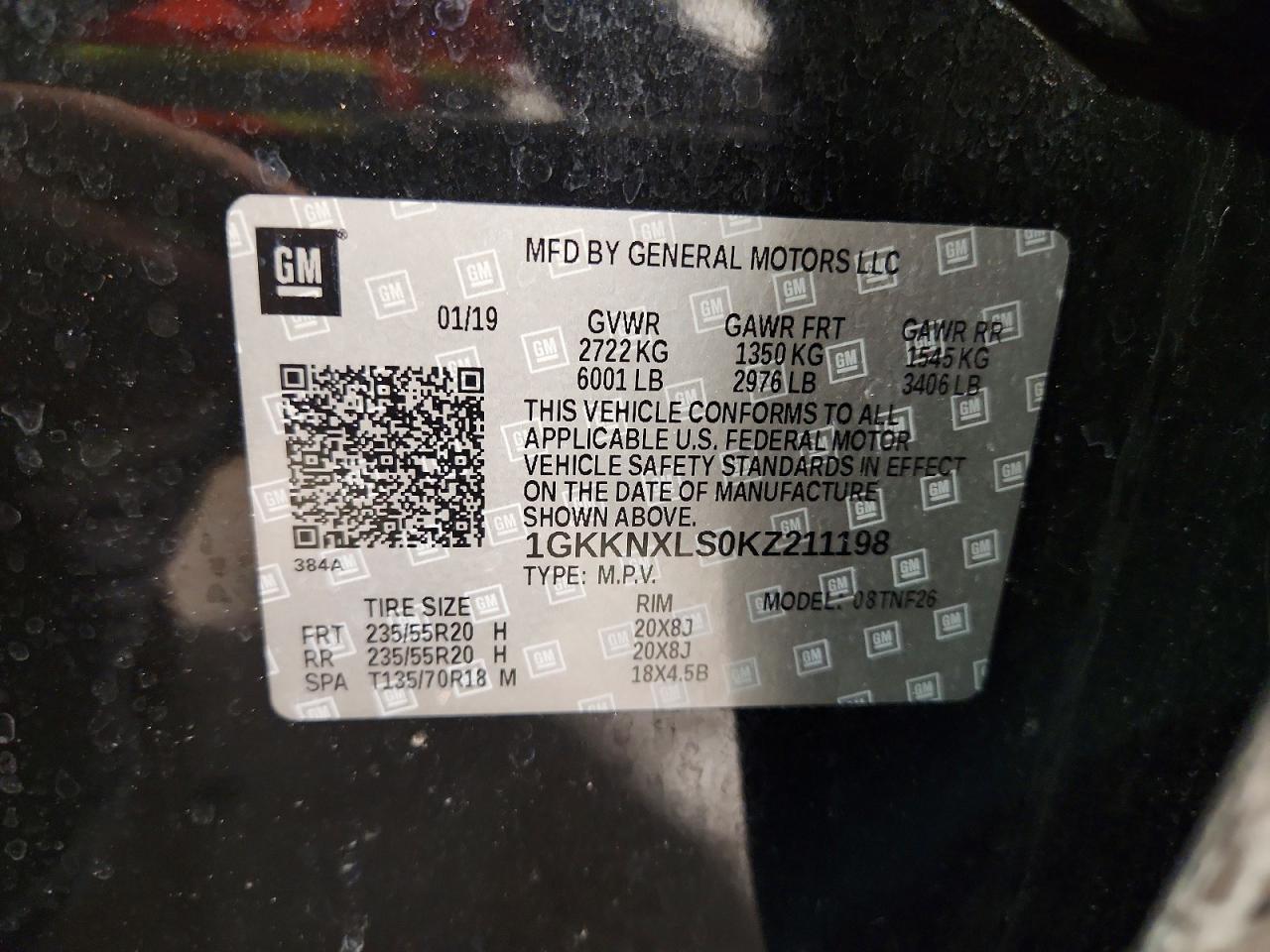 2019 GMC ACADIA DEN