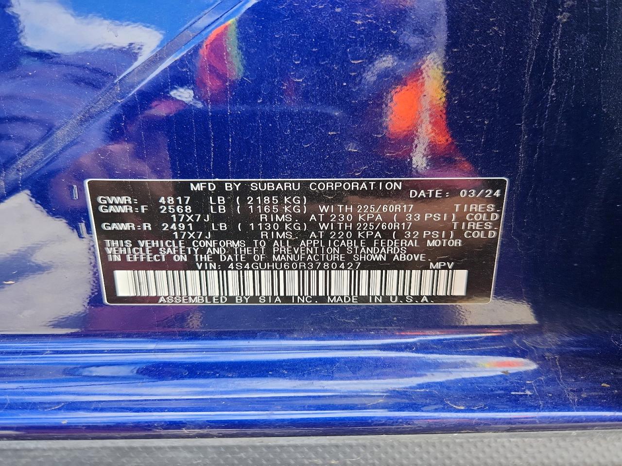 2024 SUBARU CROSSTREK