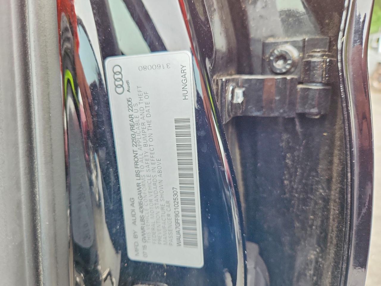 2016 AUDI A3