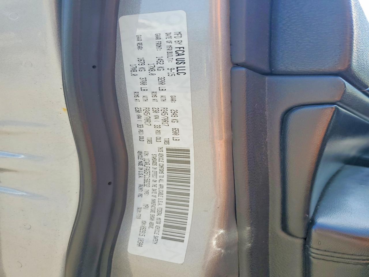 2015 JEEP GRAND CHER
