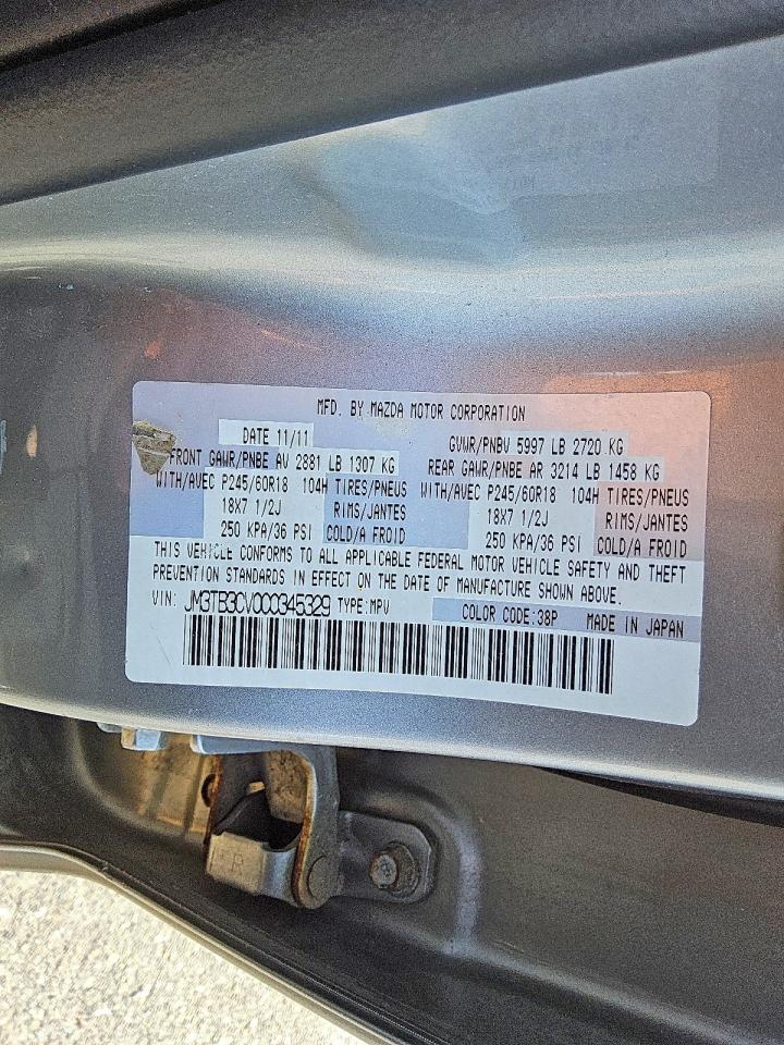 2012 MAZDA CX-9