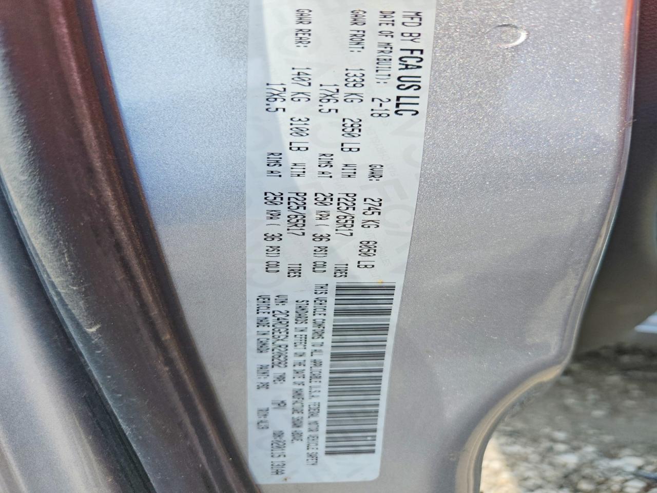 2018 DODGE CARAVAN