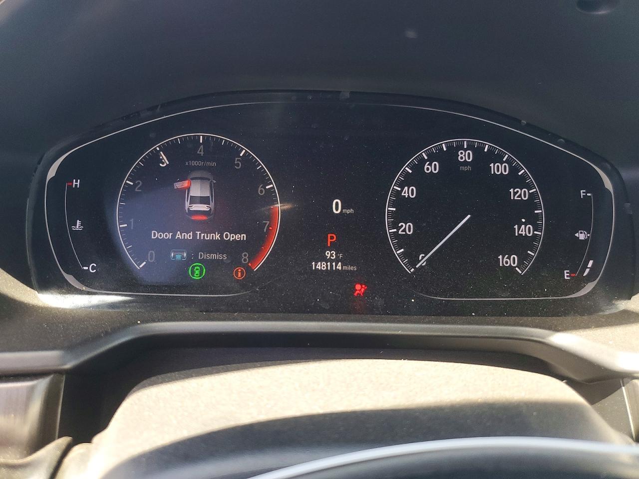 2021 HONDA ACCORD