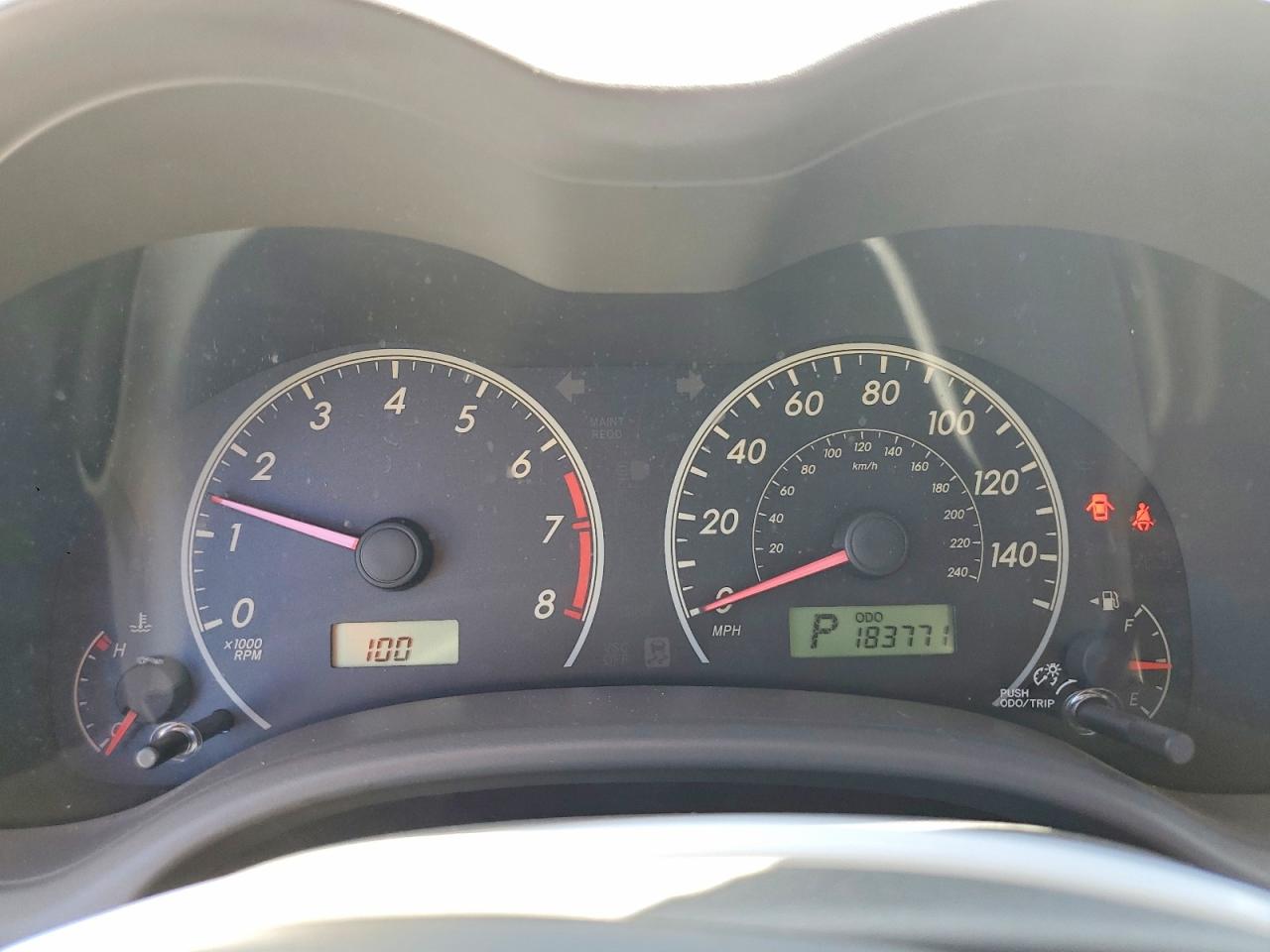 2009 TOYOTA COROLLA