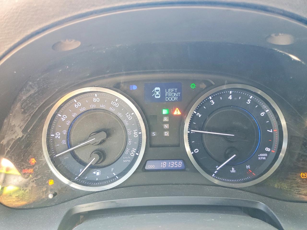 2012 LEXUS IS