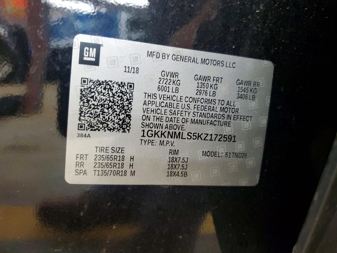 2019 GMC ACADIA