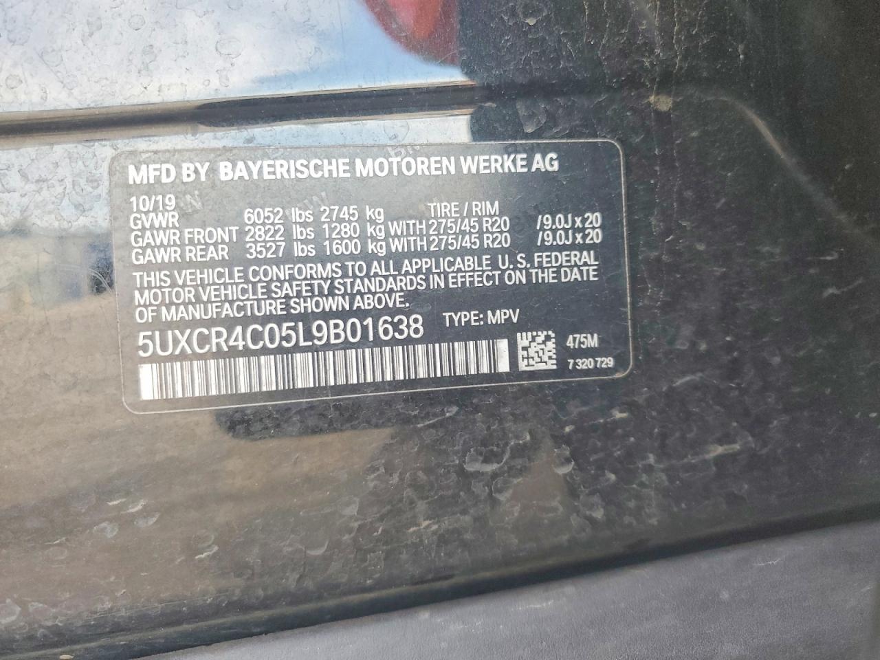 2020 BMW X5
