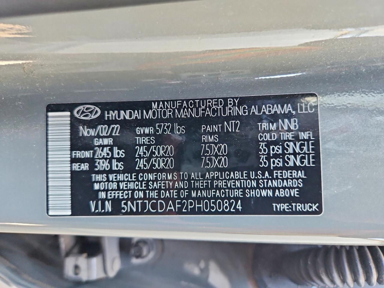 2023 HYUNDAI SANTA CRUZ