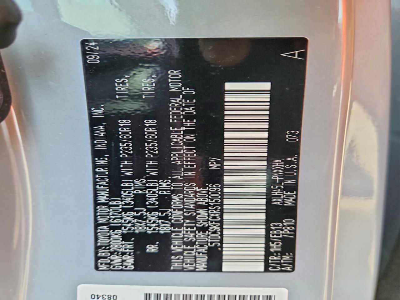 2024 TOYOTA SIENNA