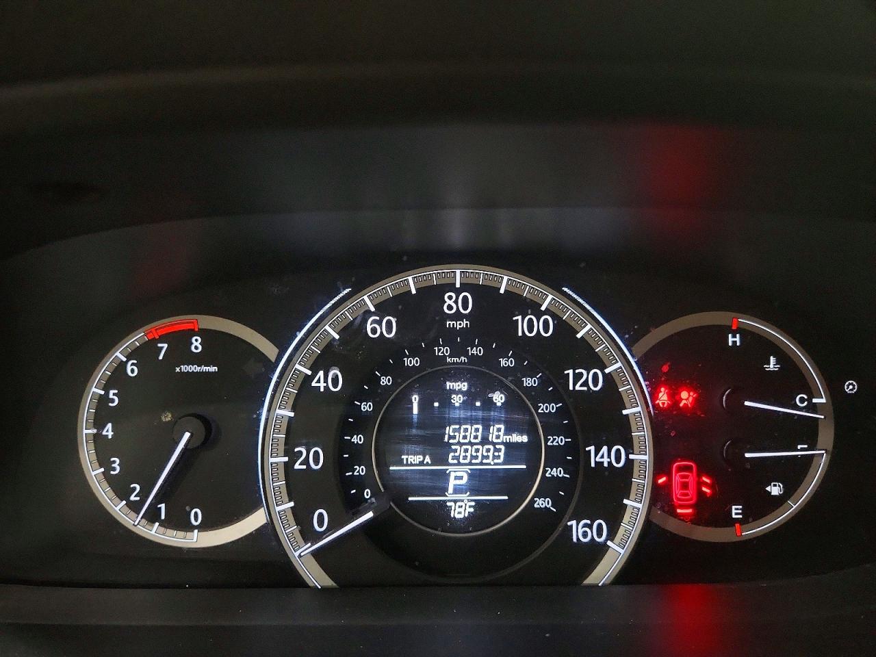 2015 HONDA ACCORD