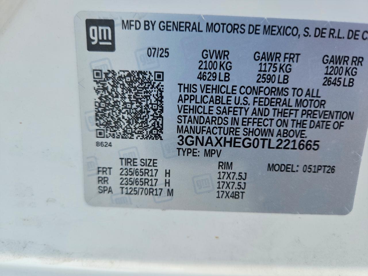 2026 CHEVROLET EQUINOX