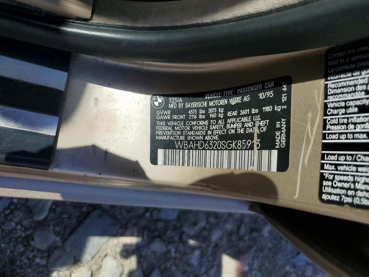 1995 BMW 5 SERIES