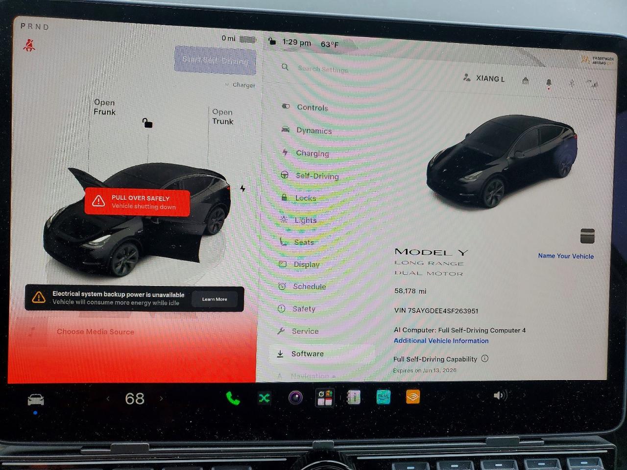 2025 TESLA MODEL Y