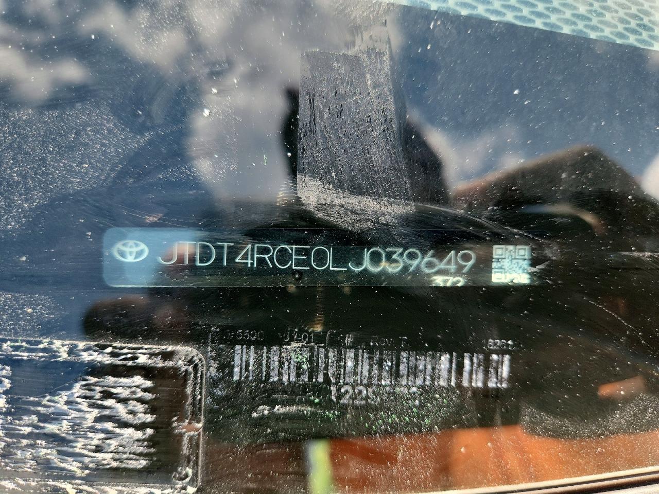 2020 TOYOTA COROLLA