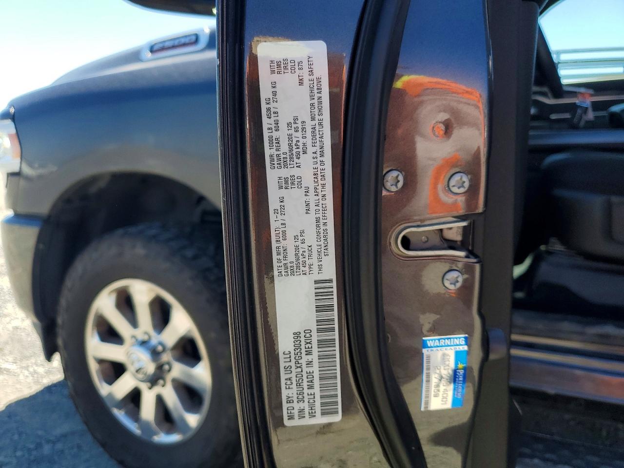 2023 RAM 2500