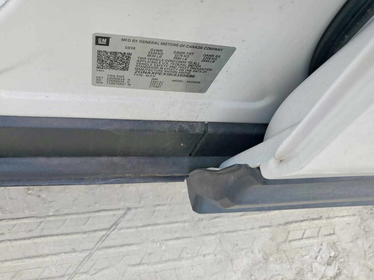 2019 CHEVROLET EQUINOX