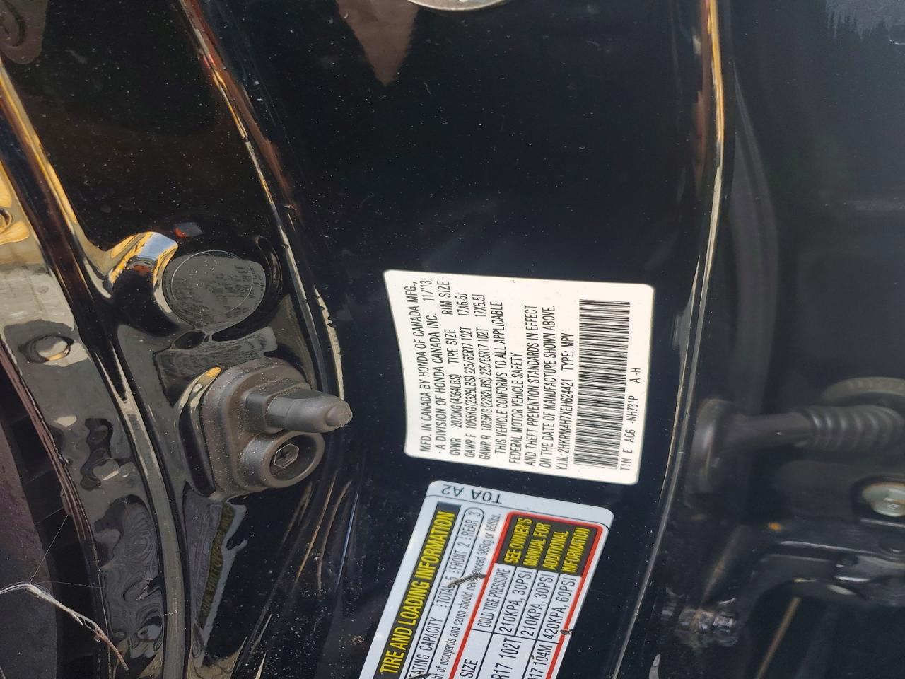 2014 HONDA CRV