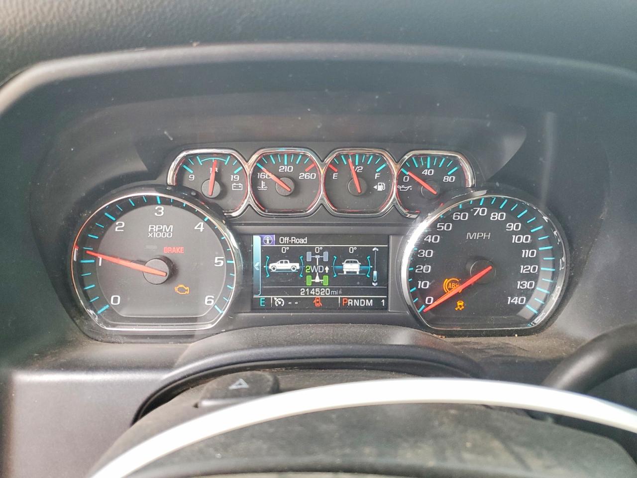 2016 CHEVROLET SILVERADO