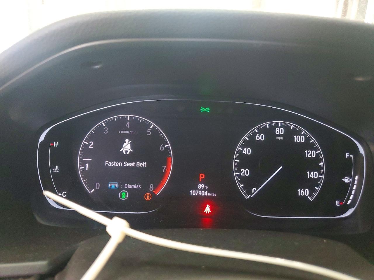 2019 HONDA ACCORD