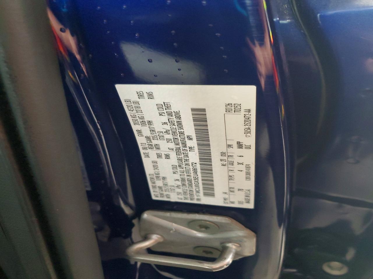 2014 FORD ESCAPE