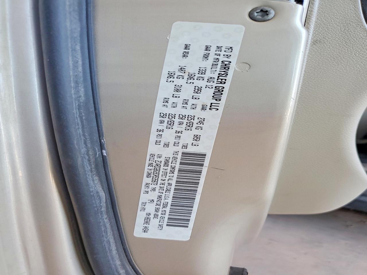 2013 DODGE CARAVAN