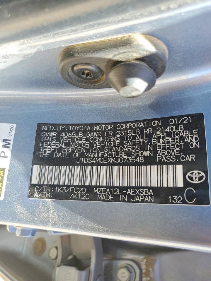 2021 TOYOTA COROLLA