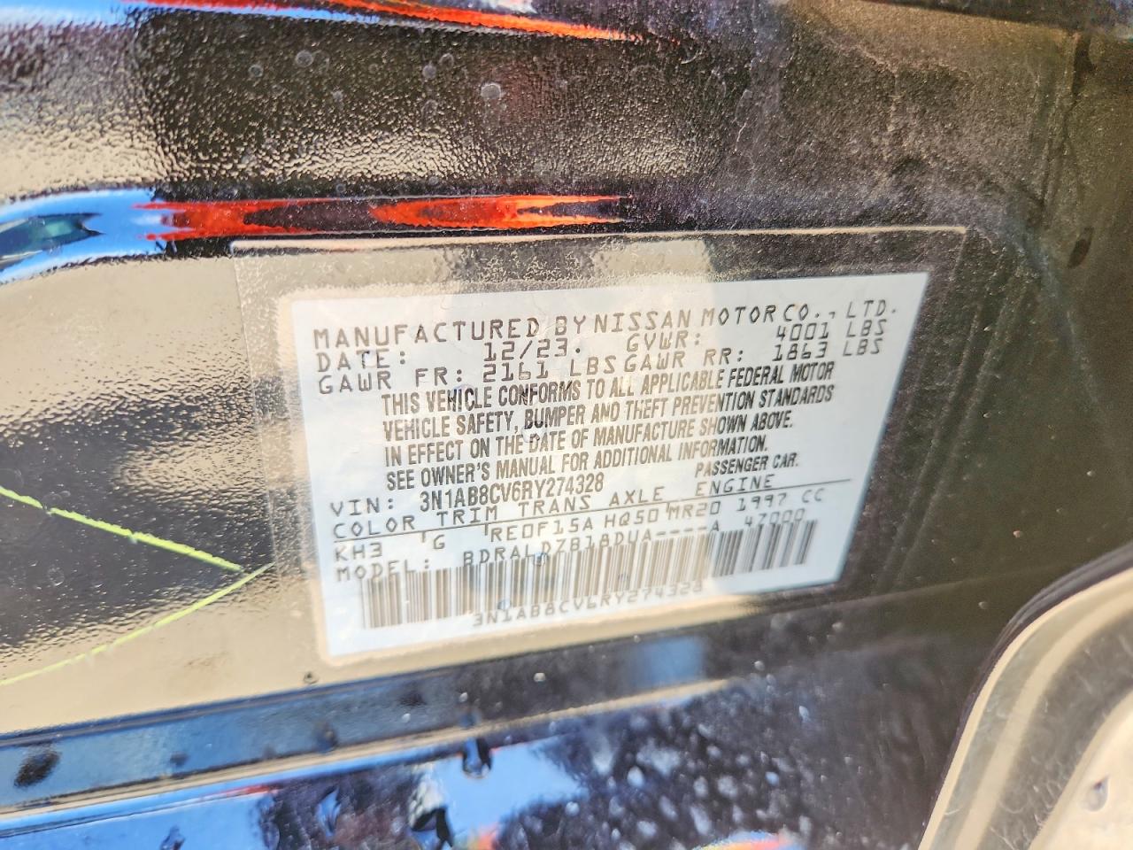 2024 NISSAN SENTRA