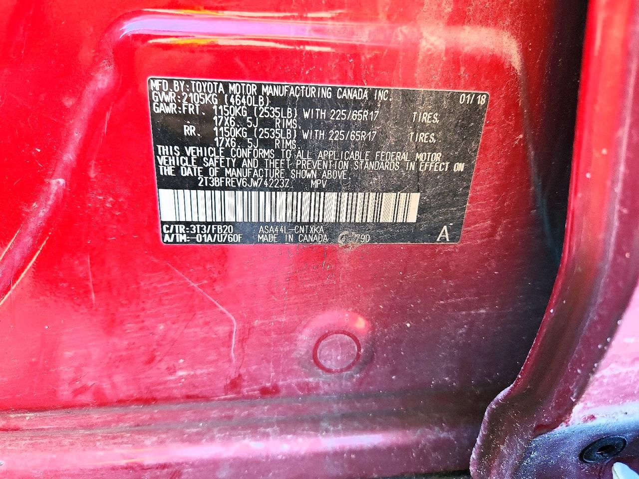 2018 TOYOTA RAV4