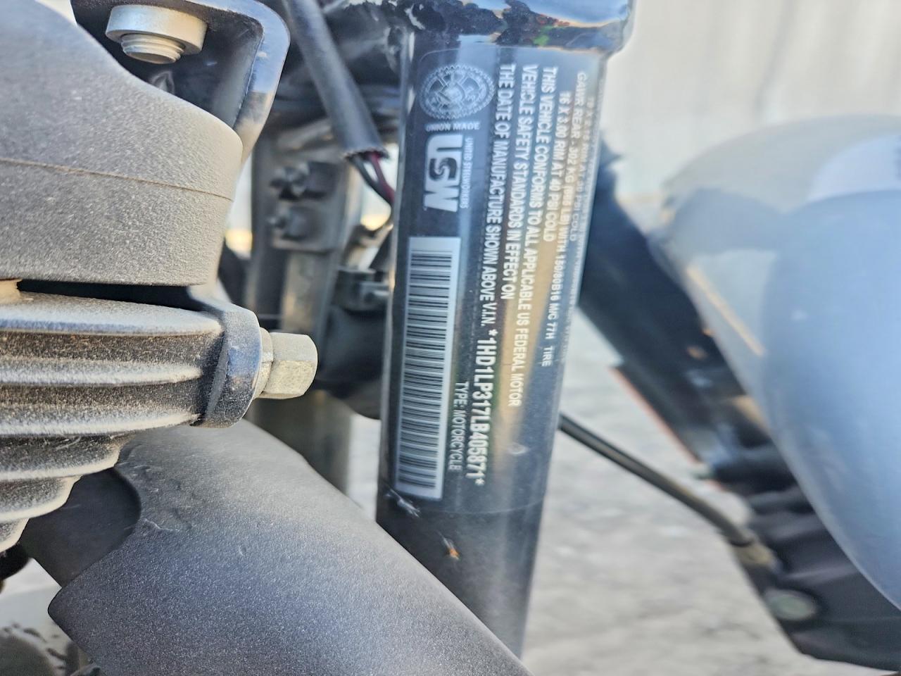2020 HARLEY-DAVIDSON SPRTSTR120