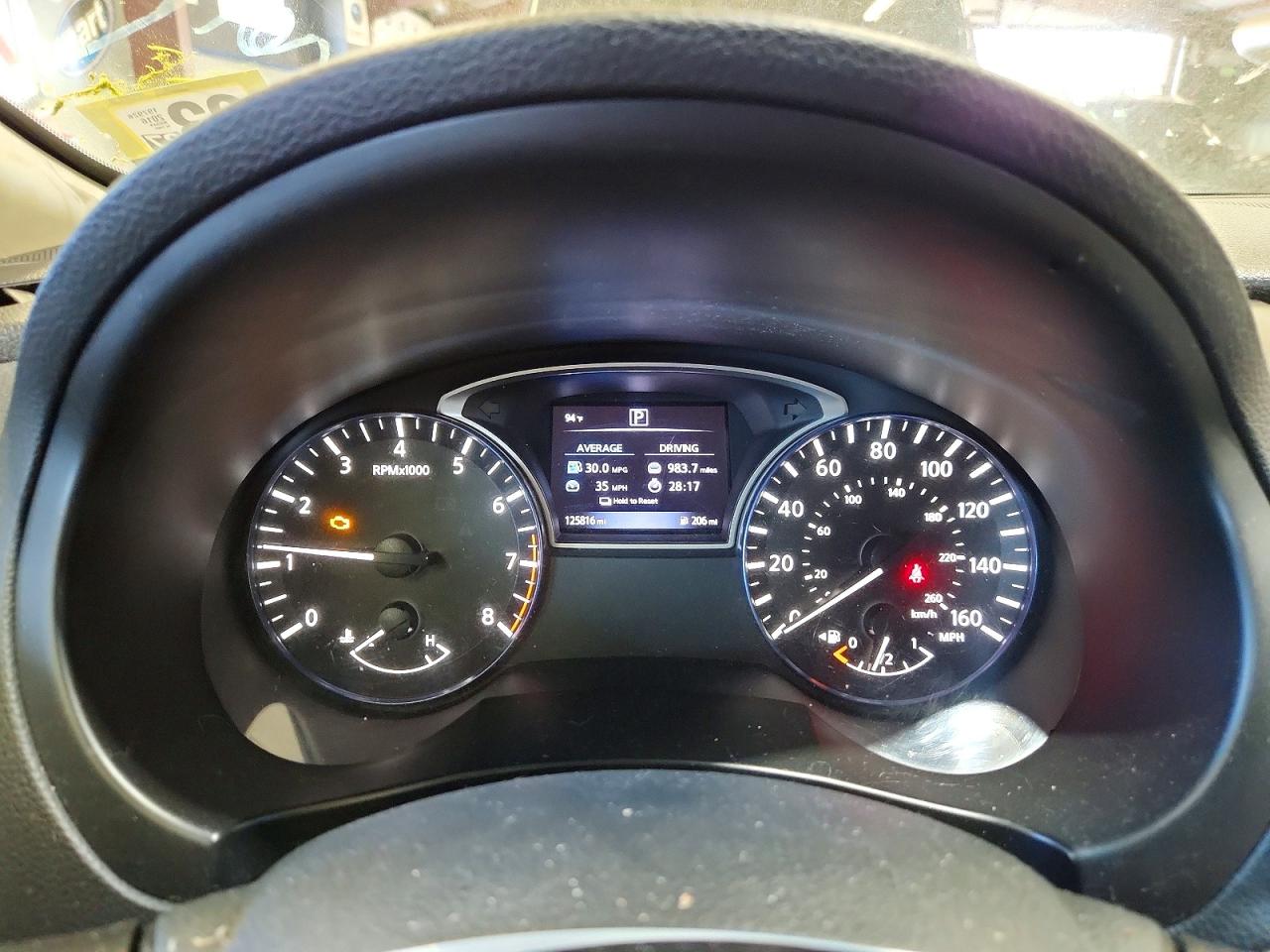 2016 NISSAN ALTIMA