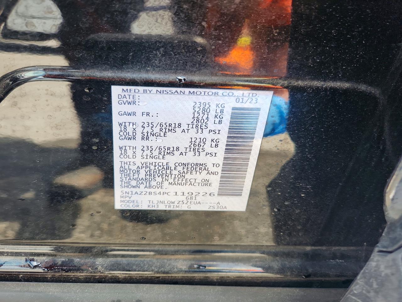 2023 NISSAN MURANO