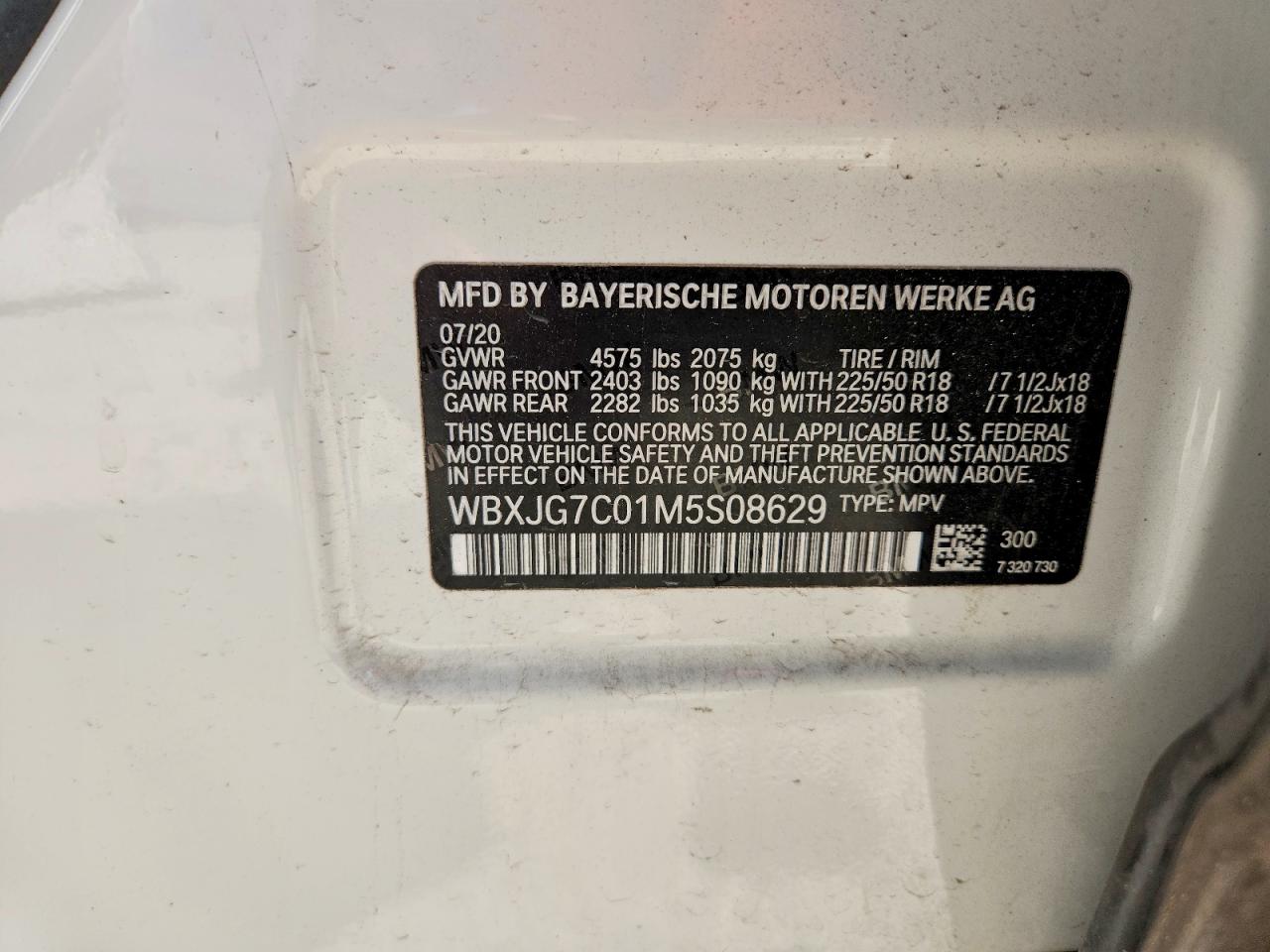 2021 BMW X1