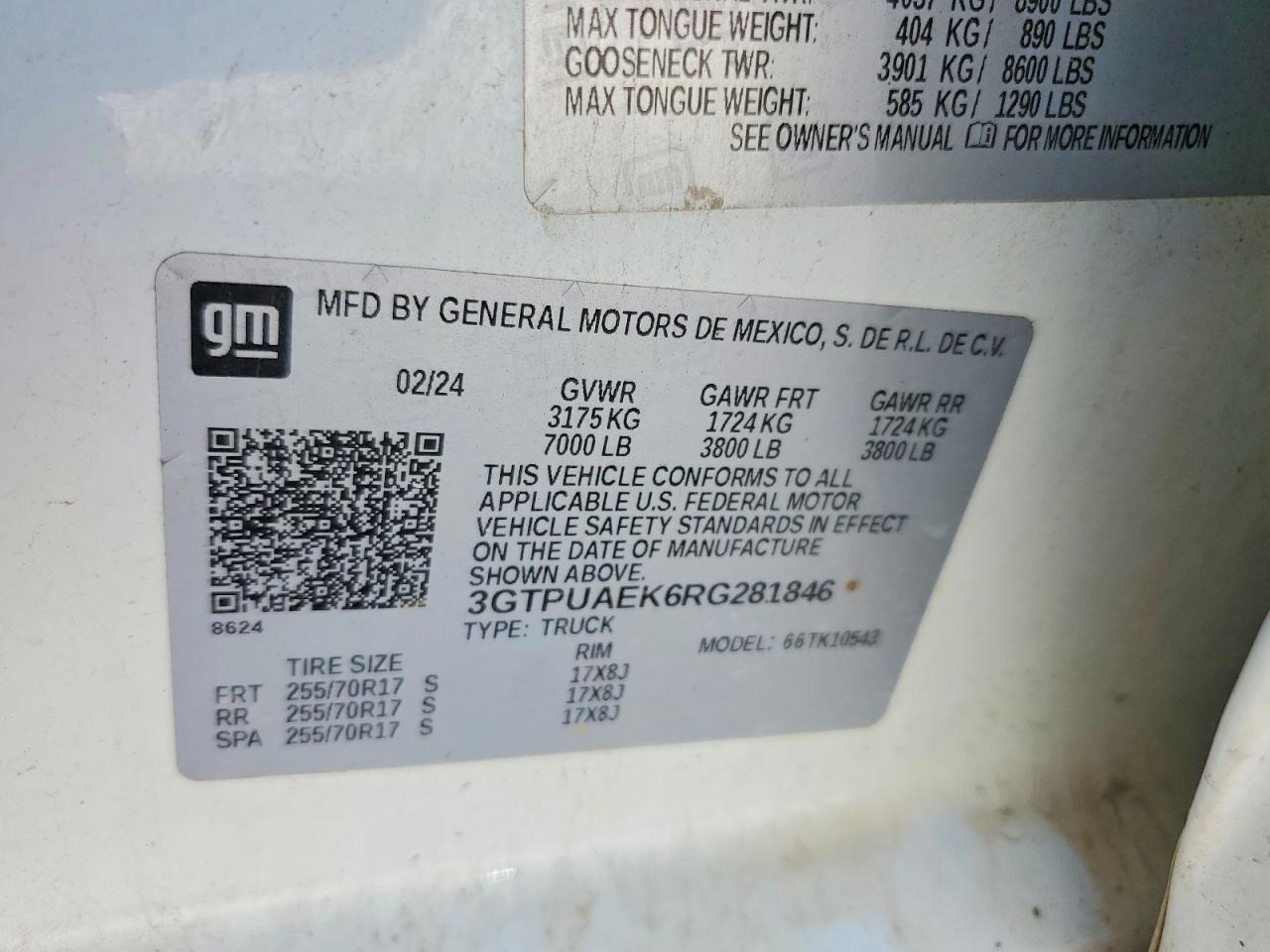 2024 GMC SIERRA