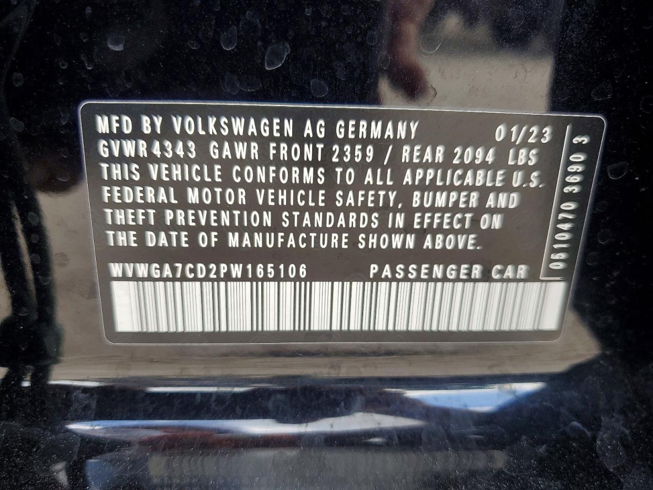 2023 VOLKSWAGEN GTI