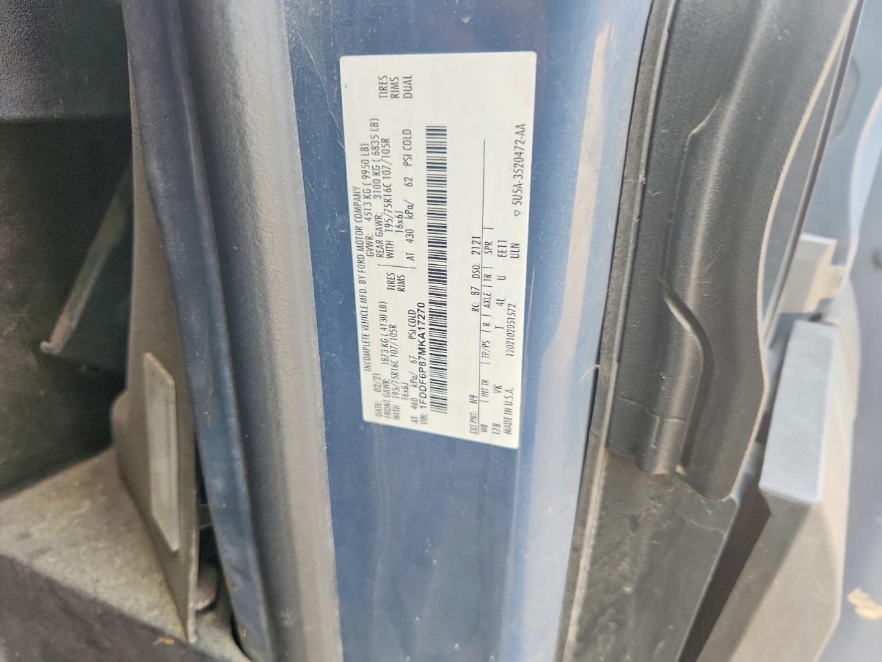 2021 FORD ALL Models