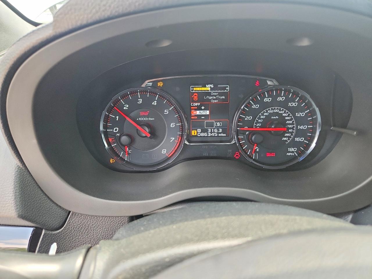 2020 SUBARU WRX
