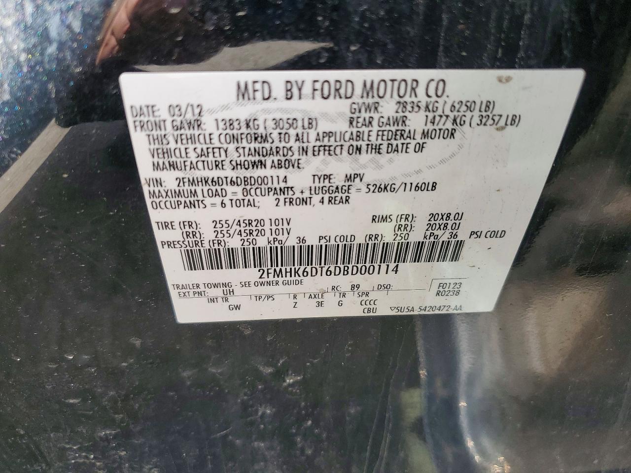 2013 FORD FLEX