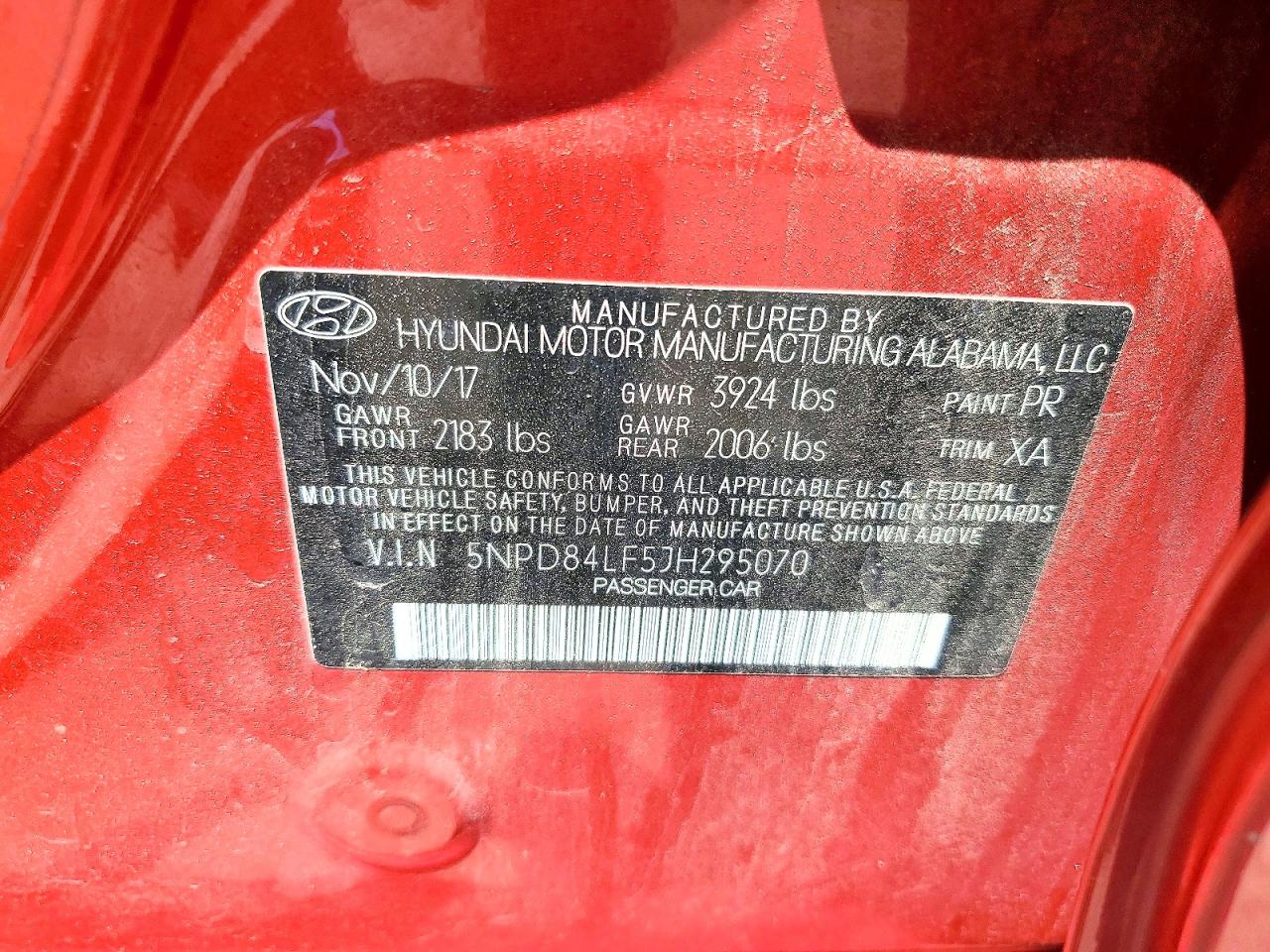 2018 HYUNDAI ELANTRA