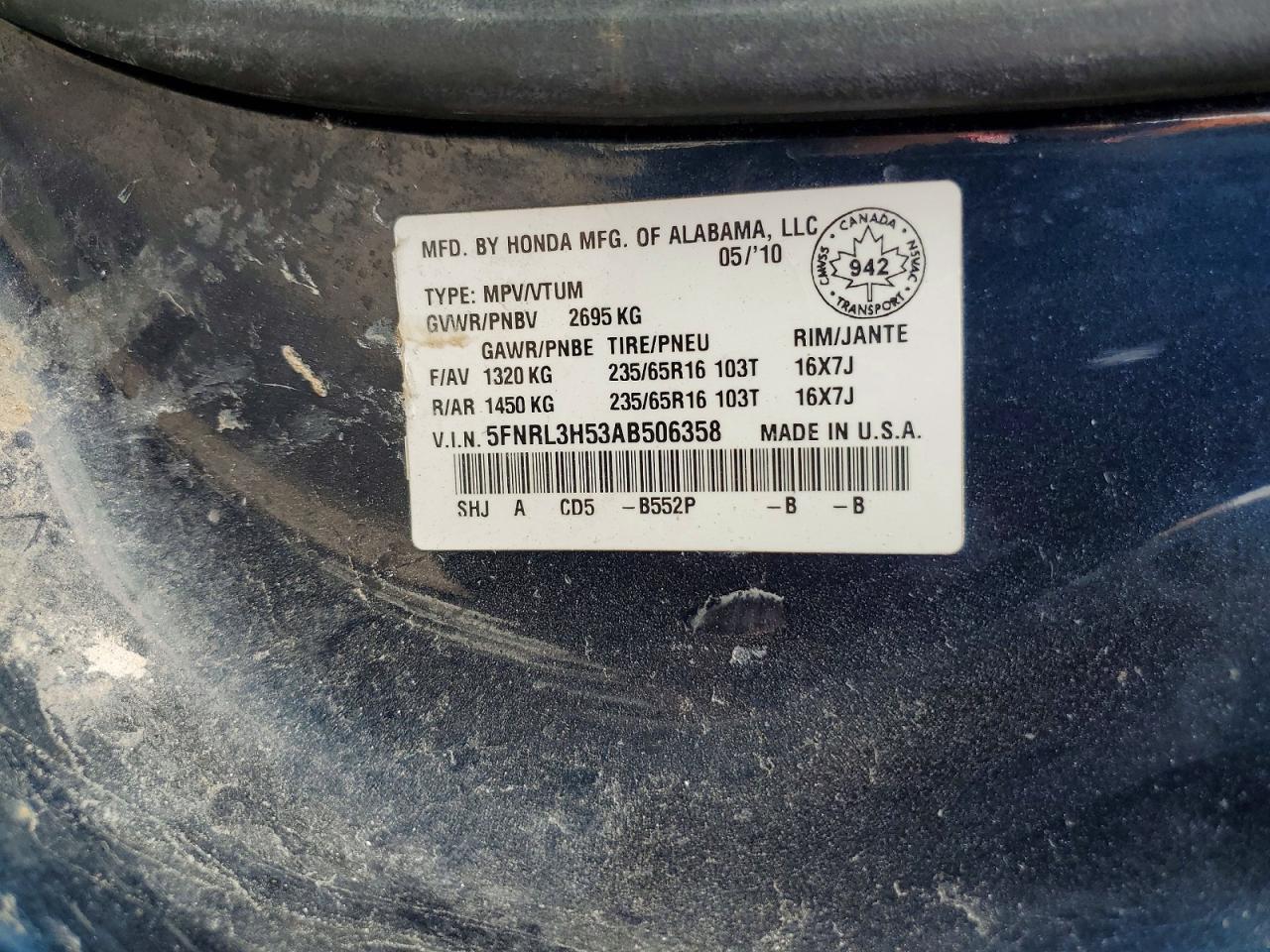 2010 HONDA All Models