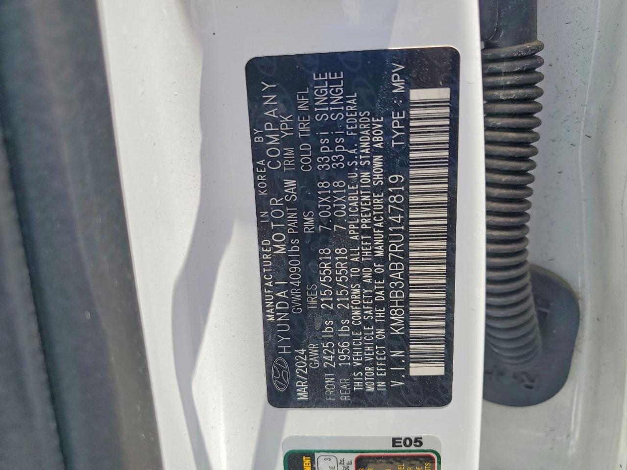 2024 HYUNDAI KONA