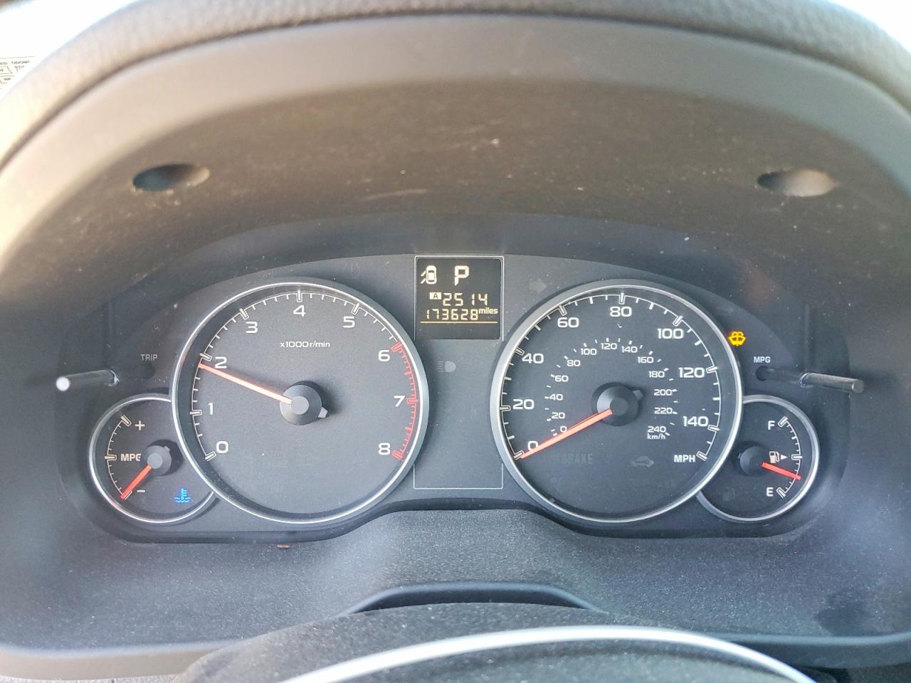 2014 SUBARU OUTBACK
