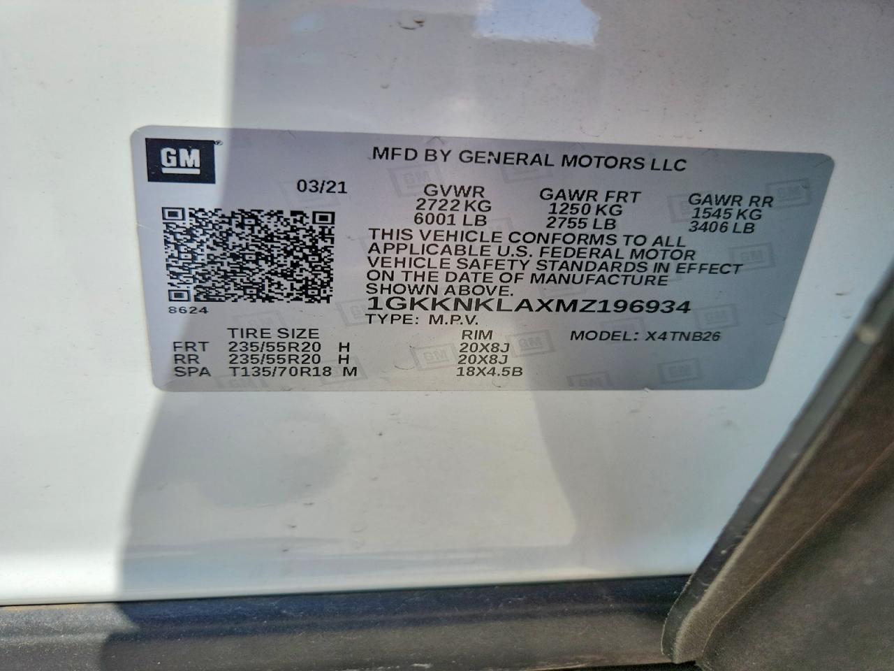 2021 GMC ACADIA