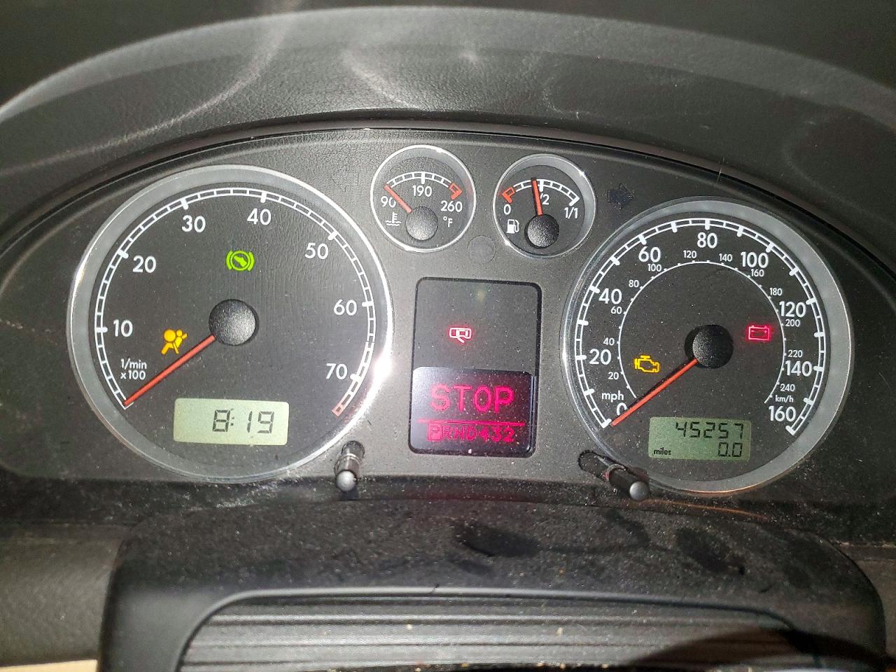 2002 VOLKSWAGEN PASSAT
