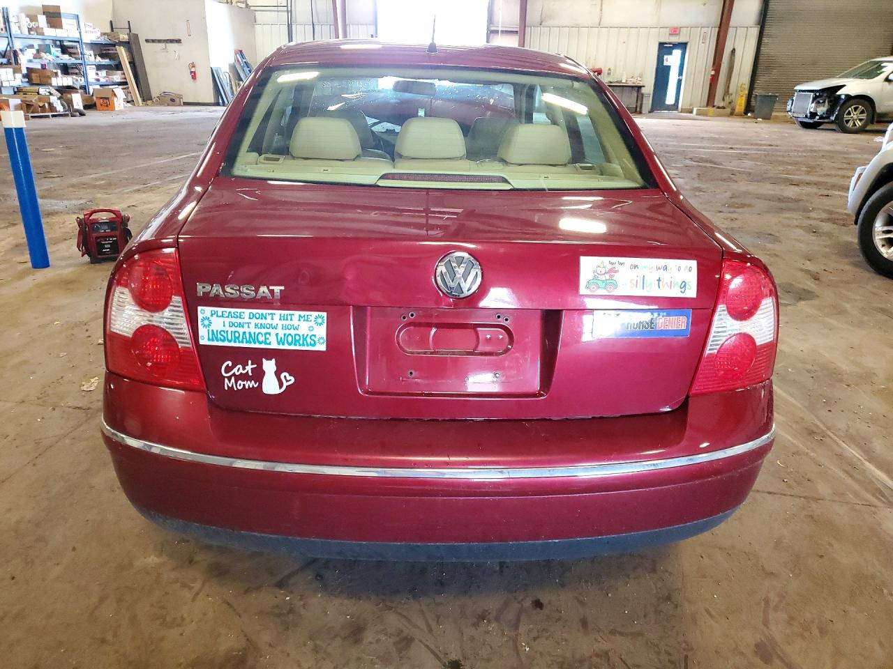 2002 VOLKSWAGEN PASSAT