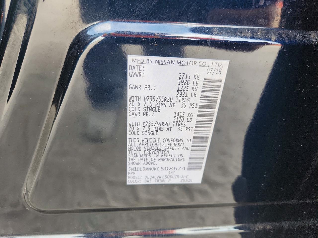 2019 INFINITI QX60