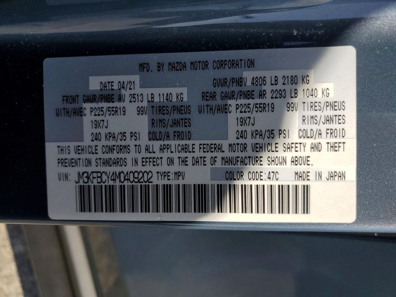 2021 MAZDA CX-5