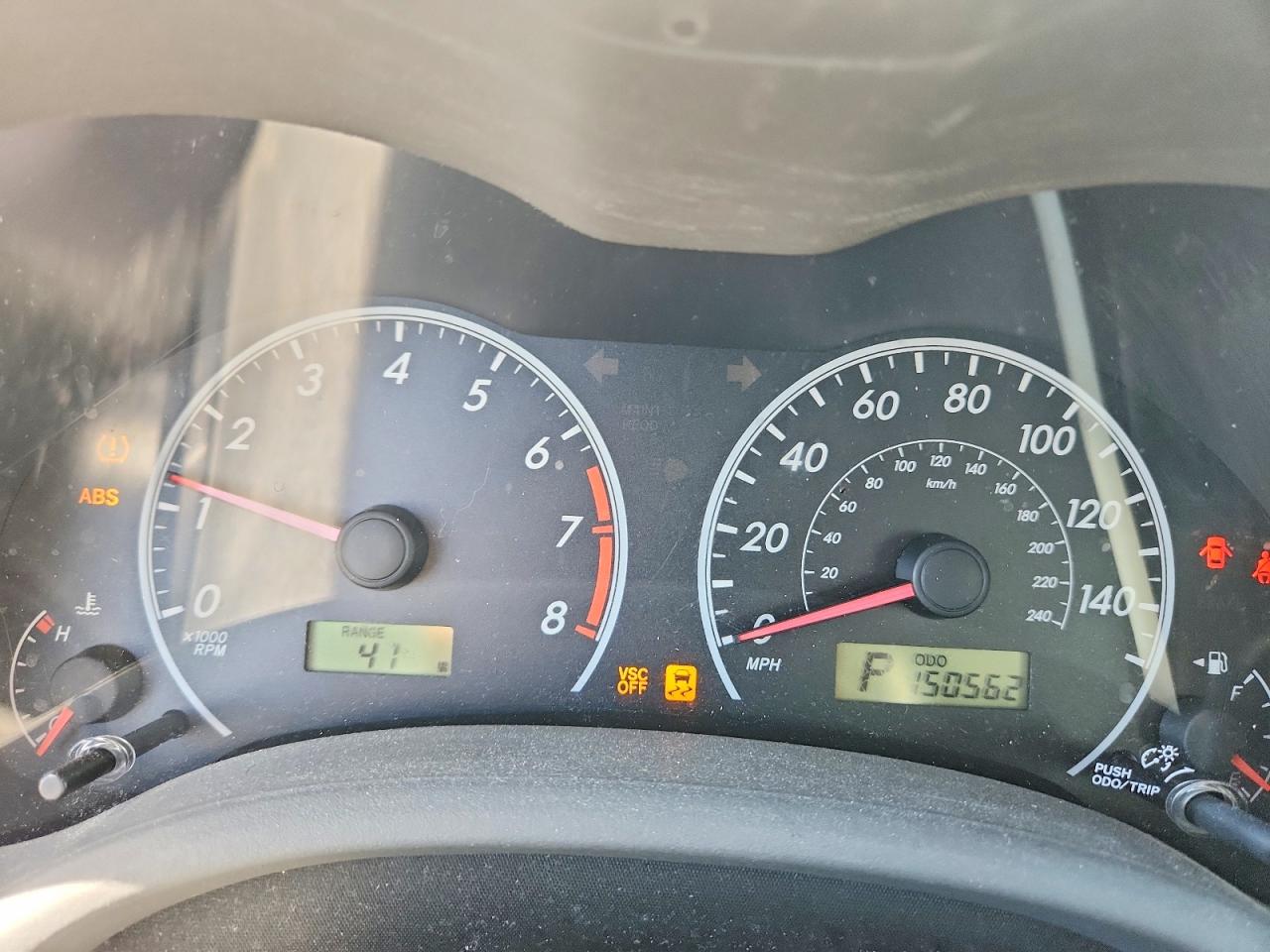 2010 TOYOTA COROLLA