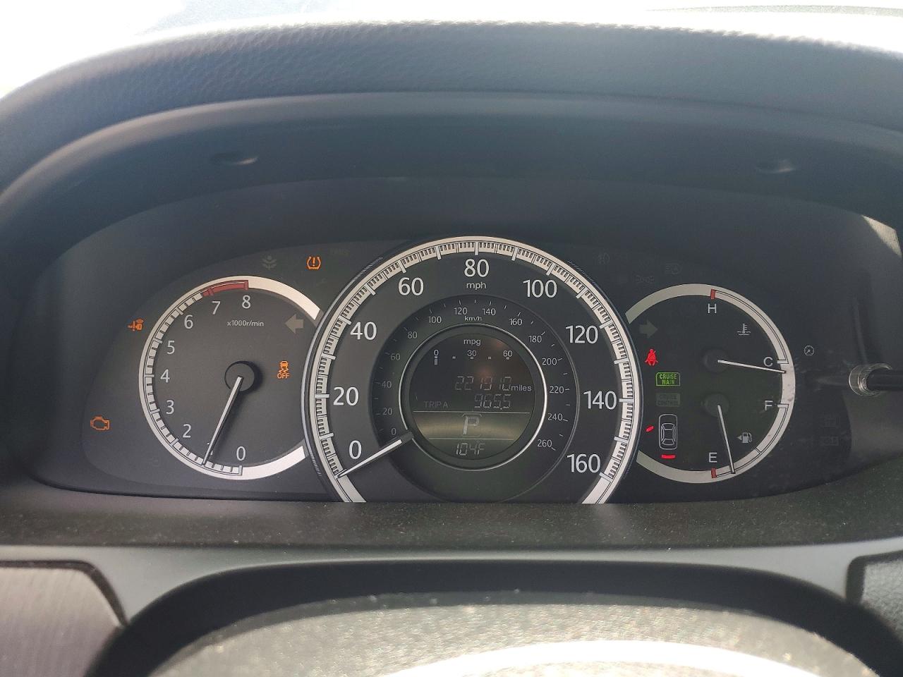 2013 HONDA ACCORD